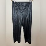 Avec Les Filles  Faux-ever leather straight leg pants NEW LARGE Photo 1