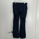 J Brand Size 27 Blue Dark Wash Low Rise Flare Trouser Style Jeans with Pockets Photo 2