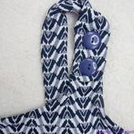 NEW Seea Free People Seea Georgia Surf Top navy mini chevron, S Blue Photo 9