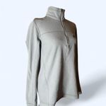 Patagonia Cream  fleece pullover quarter zip Size Small Photo 4