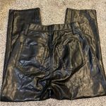 Abercrombie & Fitch Abercrombie Curve Love Leather Pants Photo 3