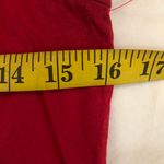 Harley Davidson Vintage Red fitted henley Tshirt tee top shirt blouse rhinestone stars short sleeve Made in USA 2000s #y2k #goth #punk #biker #motorcycle rock Photo 6