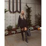 Free People  Easy Street Tunic in Black Size Small Photo 11