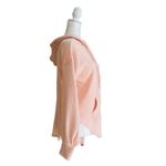 SO  Hoodie Sweater Peach Kangaroo Pocket Pullover Lightweight Too Small NEW Photo 3