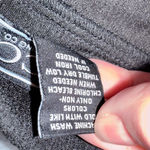 Vintage NYCC Black‎ maxi Skirt back tie Small Black Photo 4