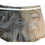 Angel Kiss  Juniors Distressed Shorts. Army Green. Like New Condition. Size 13 Photo 4
