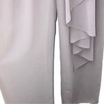 Lavish Lice Lavish Alice Pleated Asymmetric Wide Leg Jumpsuit in Blue Gray Size 4 Photo 6