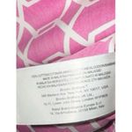 Brooks Brothers 346  Tunic Top size XS Pink Geometric V-neck Photo 5