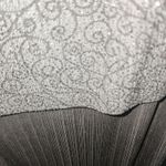 David's Bridal  Formal Dress Silver‎ Sequin Top Maxi Skirt Plus Size 20WP Photo 5