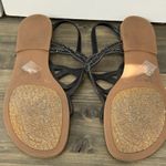 Gianni Bini Womens  Black Sequence Sandals Size 7.5‎ Photo 4