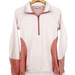 Under Armour  Coldgear Fitted Pink Half Zip Sz S Photo 5