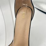 Allegra K Heels Sandals Women 8 Black Mesh Bow Pointed Toe Slip On Dressy New Photo 7