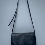Crazy Horse Black Purse Shoulder Bag  Leather Black Photo 1