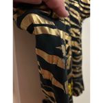 Ed Hardy  women’s size Medium Shirt size M Black Tiger Print Short Sleeves Cotton Photo 1