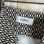 Liz Claiborne Liz Clairborne Emma Ankle Pants Women's Size 18 Geometric Biege Ivory Black Photo 3