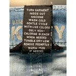 New‎ York & Company Skinny Jeans Mid Rise Bleach Wash Denim Size 10 Blue Photo 4
