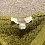 Monteau New Women’s Green Knot Tank Top Size Large Cropped NWT Photo 3