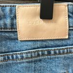 Everlane  The Denim Pencil Skirt Button Front Size 26 Photo 5