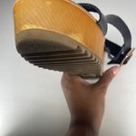 Soda Women's Black Espadrille Buckle Clog Wedge Platform Sandal Shoe 7 Summer Photo 4