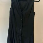 TJ Maxx Black button down dress Photo 0