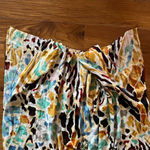 Anthropologie Printed Tropical Coverup Mini Dress New XS Photo 9