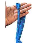 Gilligan & O'Malley Blue Polka Dot Night Gown Slip Adjustable Straps Lace Trim L Size L Photo 9