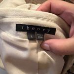 Theory  beige cropped style blazer L Photo 7