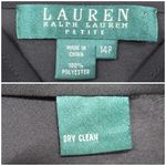 Ralph Lauren LAUREN Sheer Black Cropped Cami Womens Size 14P Petite Photo 7