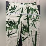 Carolina belle  Green Leaf Print Trousers 4 Photo 3