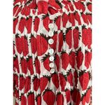 At Last  STRAWBERRY BLOCK PRINT MADE IN INDIA MAXI DRESS SIZE 10 Photo 7