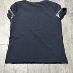 Tommy Hilfiger  Women's Navy Blue Short Sleeve small t shirt baby tee 2010s Photo 2