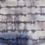 Athleta Elation Print Capri Fitted Leggings Tahiti Dusk Purple Small #981155 O08 Photo 6