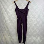 Free People Movement Plum Seamless Bodysuit Jumpsuit Leggings Athleisure Size M Purple Photo 9