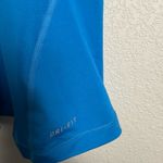 Nike ‎ Pro Women Size XS Blue Logo athletic tank top Photo 4