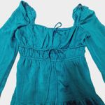 House of Harlow 1960 x REVOLVE Lara Mini Dress in Deep Teal Medium Green Photo 4