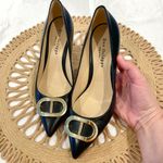 Dee Ocleppo Dee Office Party Logo Pump Black Leather Size EU 38 Photo 1