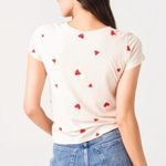 MONROW Embroidered Heart 90s T Photo 1