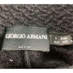 Giorgio Armani Womens Black Long Sleeve Snap Button Wool Blend Jacket Size 36 Photo 3