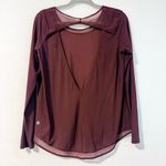 Lululemon Mix & Mesh Long Sleeve Size 6 Photo 5