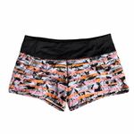 Lululemon Run Times Short II 4" Inversion Multi/Black Size 6 Photo 1