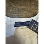 Ralph Lauren Polo  Women's Logo Cropped Top Boxy Sweatshirt White Size 2XL Photo 5