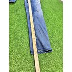 True Religion  Jeans Womens 27 Blue Cameron Skull Patch Roses Made USA Denim Photo 7