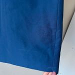 Ann Mashburn  Navy Blue V-Neck‎ 3/4 Sleeve Shift Mini Dress Women’s Size Medium Photo 6