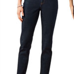 Talbots  Women’s 10P High Rise Slim Straight Ankle Jeans Regina Dark Wash Stretch Photo 0