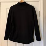 Magellan outdoors Women's Black Quilted Box Knit Quarter Zip Pullover XL Outdoor Photo 6