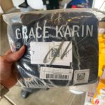 Grace Karin  Women's Cropped Cardigan Sweaters Long Sleeve Elegant Pearl small Photo 4