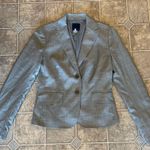 J.Crew Womens Gray Slim Business Blazer Suit Jacket Size 2 100% Wool/Polyester Photo 0