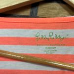 Lilly Pulitzer Lilly, Pulitzer Coral And White Stripe Dress Size Medium Photo 7