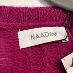Naadam Open Cable Knit Crewneck 100% Cashmere Sweater Size Medium NWT Photo 3