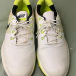 Nike  Lunar Control 3 White Volt Black Waterproof Golf Shoes Mens 9.5  Photo 1